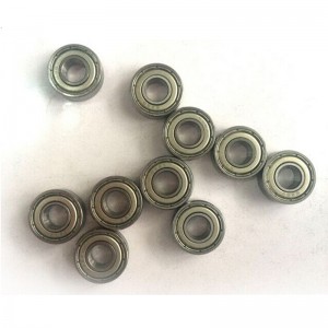 High Speed Unidirectional Micro MR105zz Grooved Ball Bearing